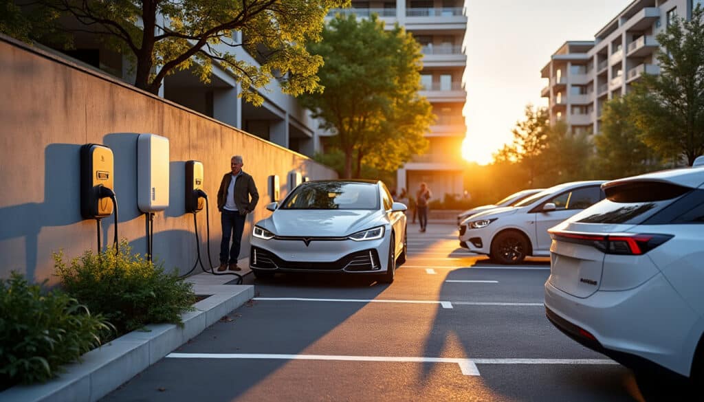 Borne de recharge électrique en copropriété : guide complet et conseils