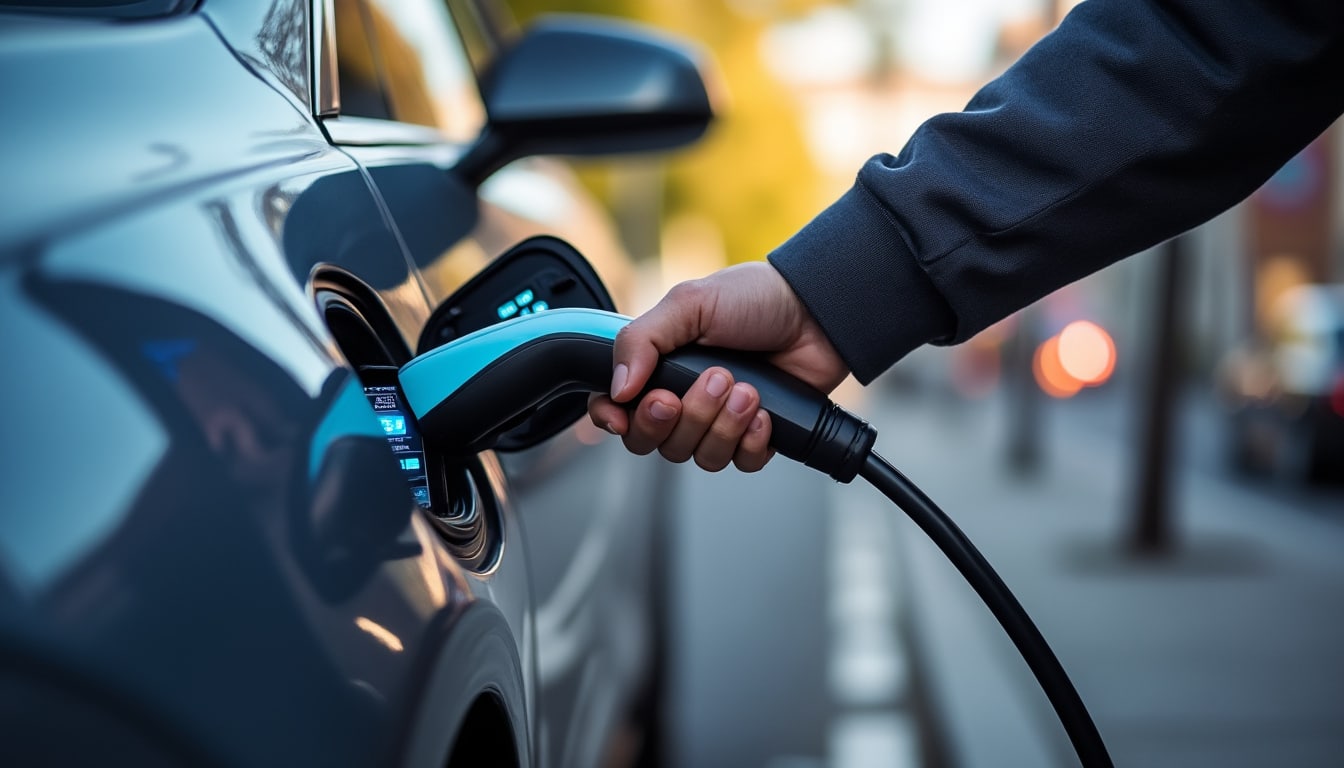Illustration: Comprendre le fonctionnement d’une borne de recharge pour voiture électrique