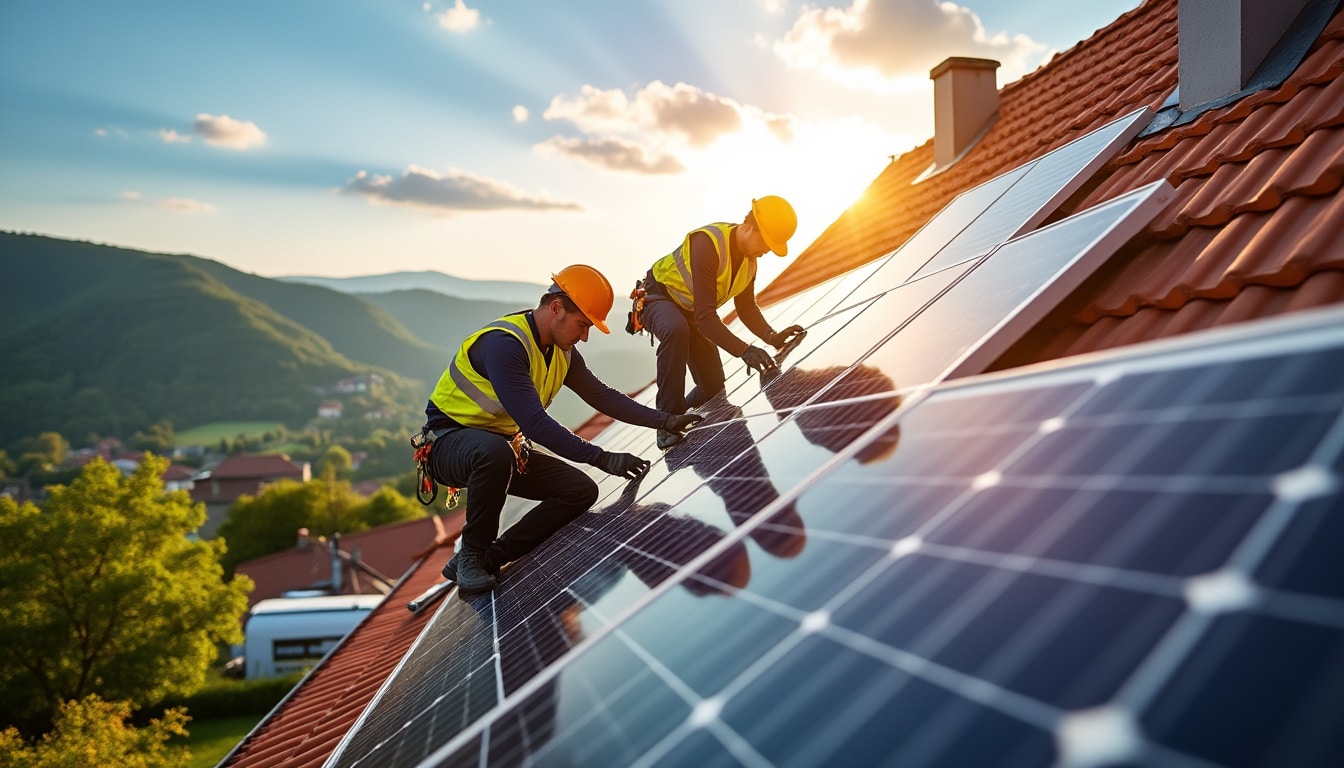 Illustration: Qui sont les meilleurs professionnels pour installer des panneaux solaires dans le Haut-Rhin ?