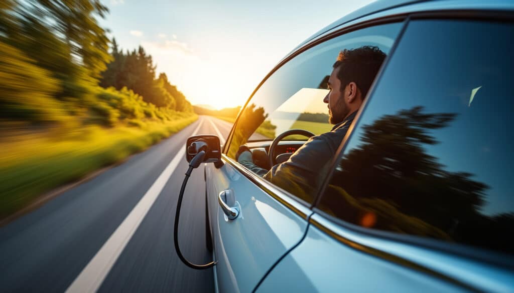 Voiture électrique qui se recharge en roulant : autonomie et innovation