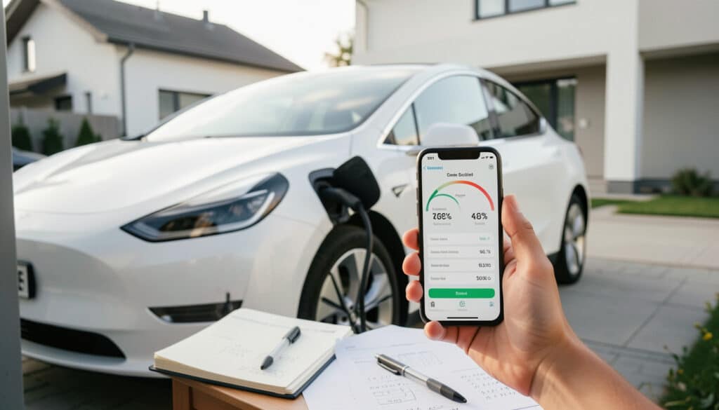 Calculer la recharge d’une voiture électrique