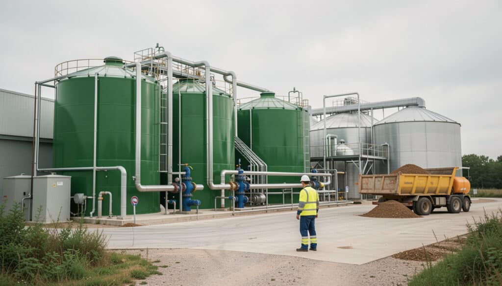 Comment fonctionne une usine de méthanisation ?