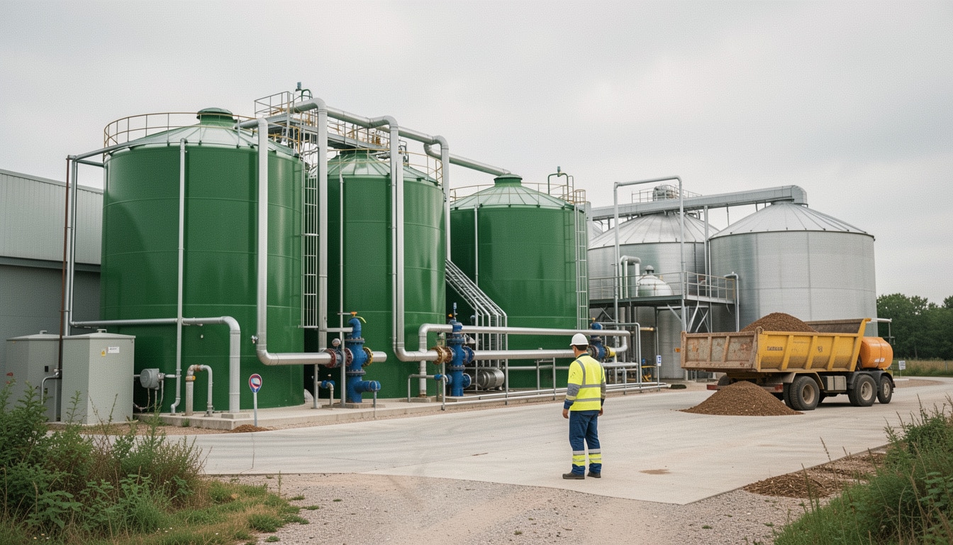 Comment fonctionne une usine de méthanisation ?