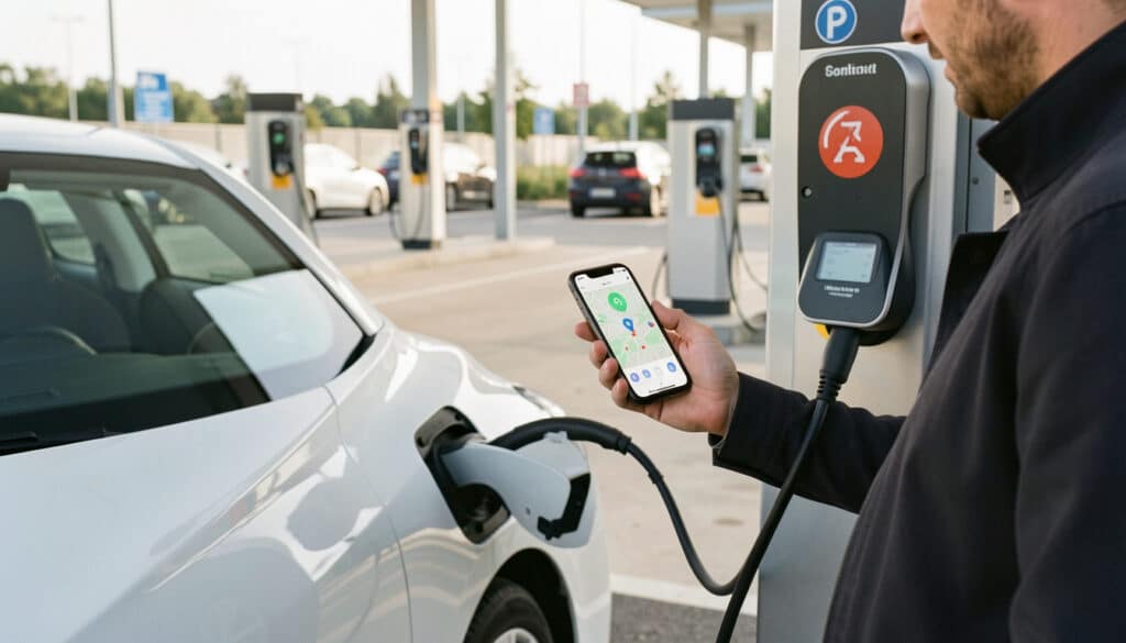 Carte des bornes de recharge pour voiture électrique