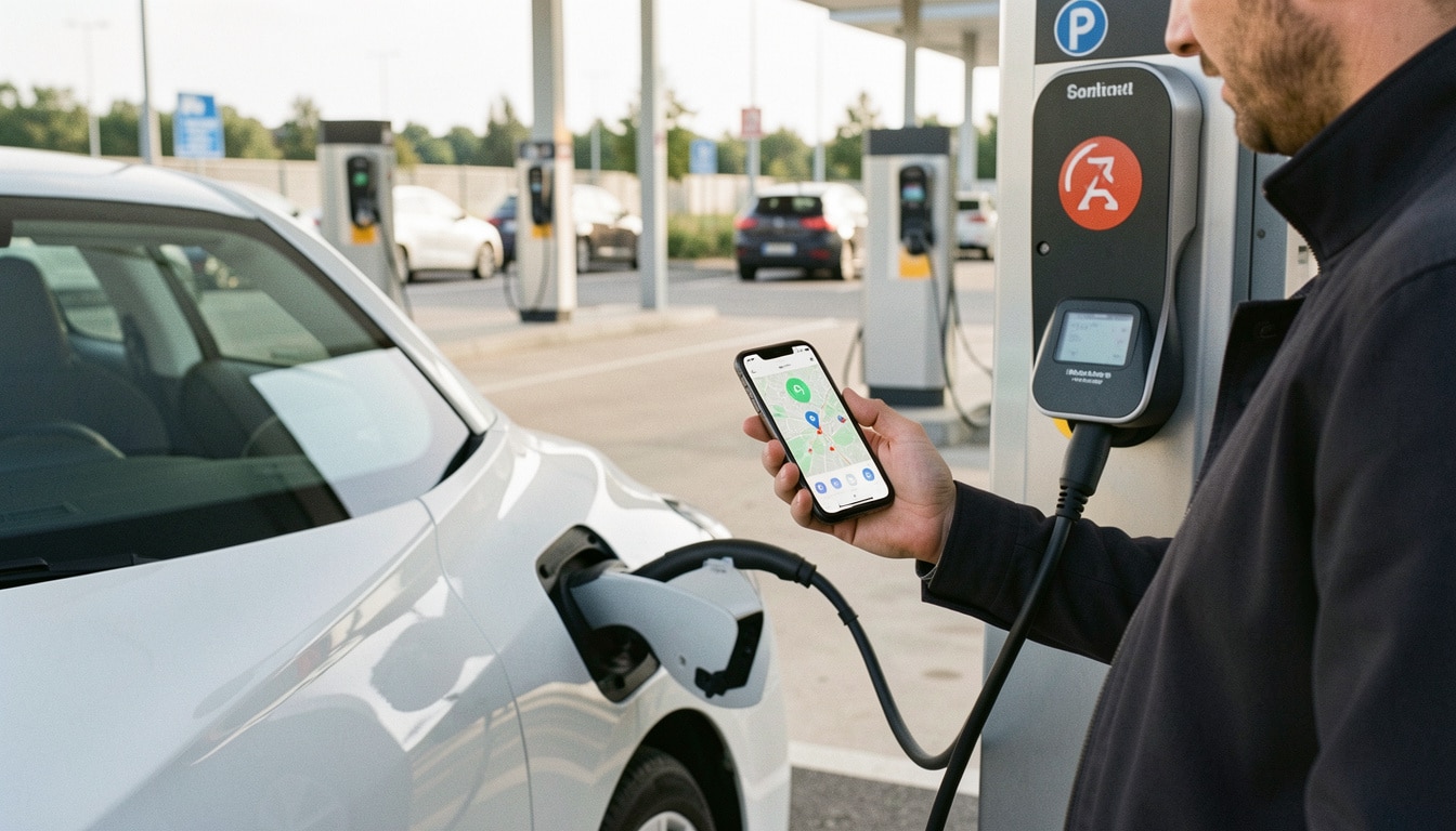 Carte des bornes de recharge pour voiture électrique