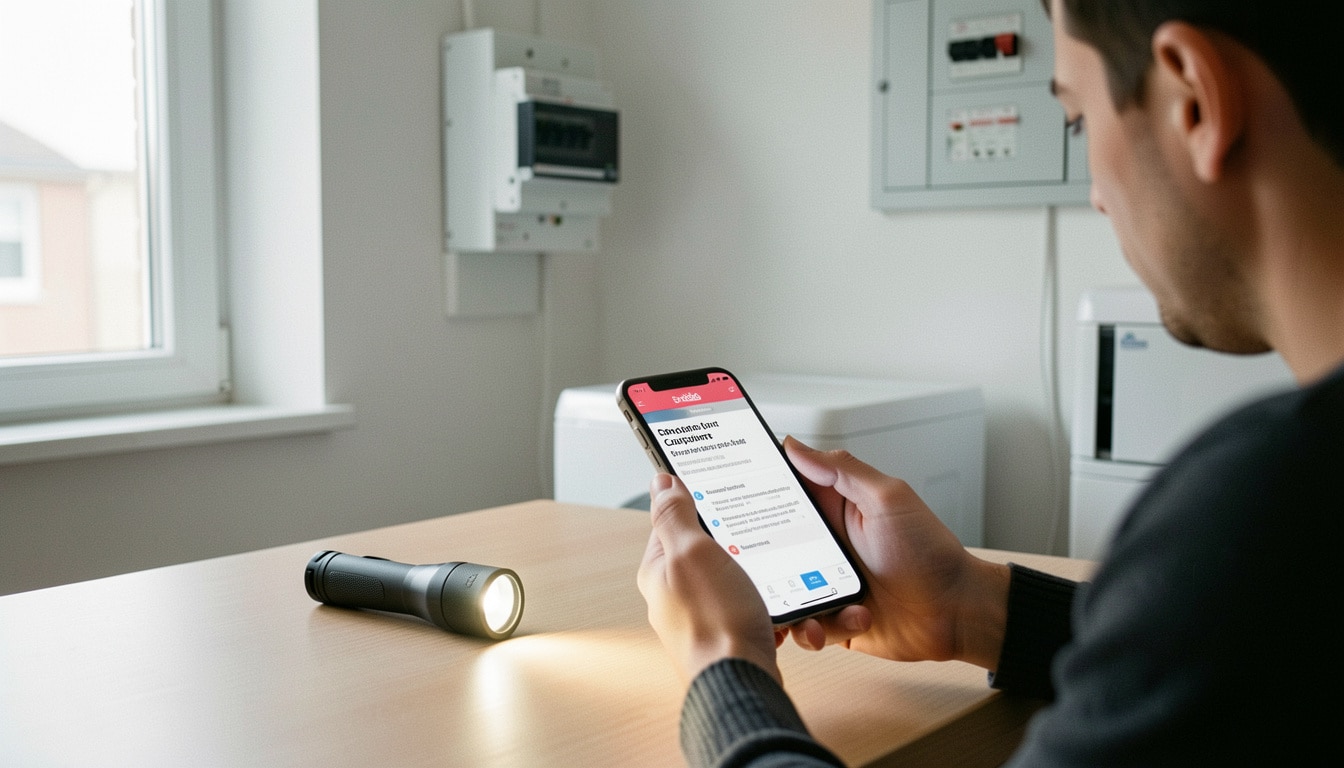 Coupure Enedis en cours : que faire et qui contacter