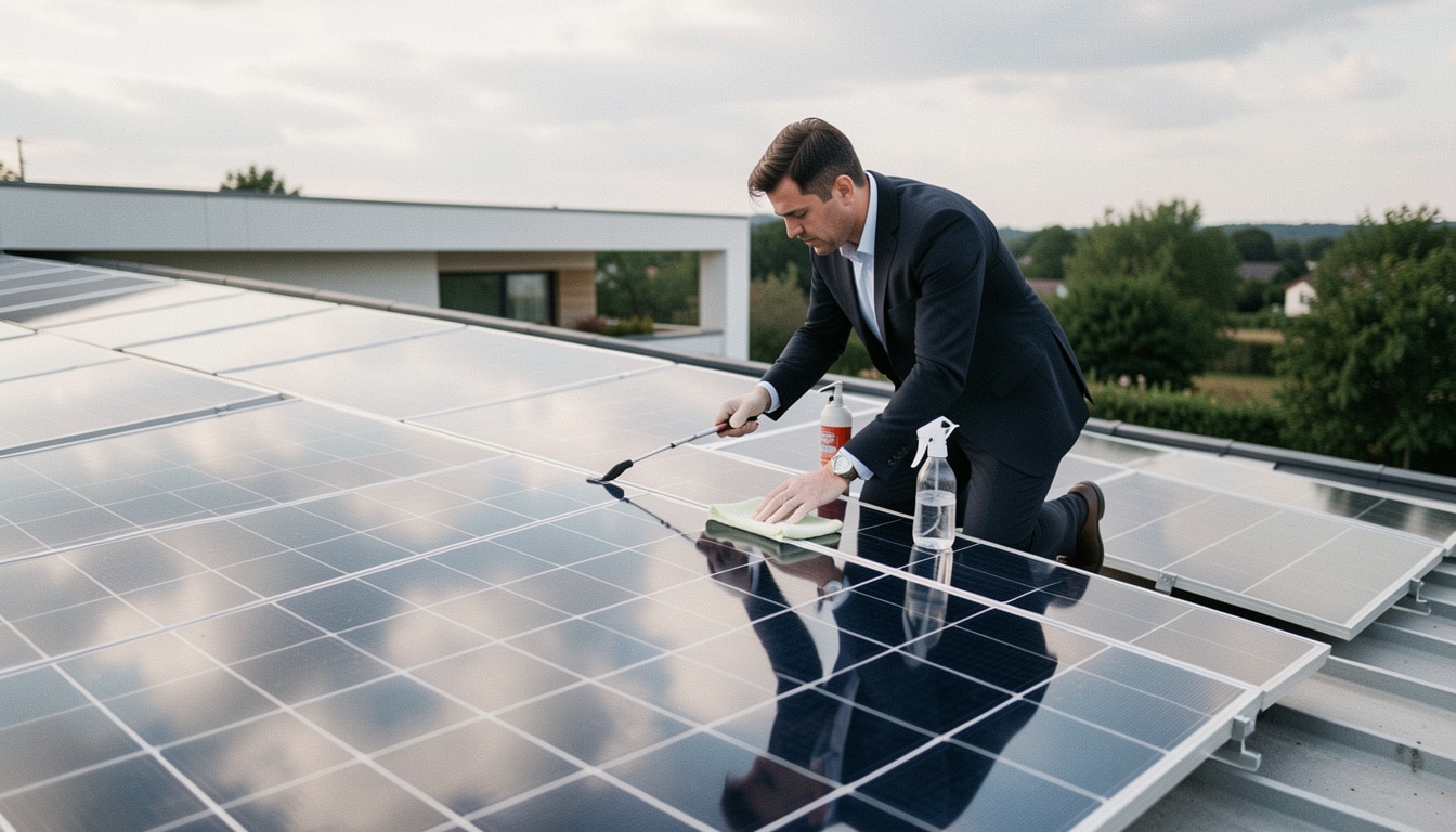 Entretien des panneaux photovoltaïques sans erreur