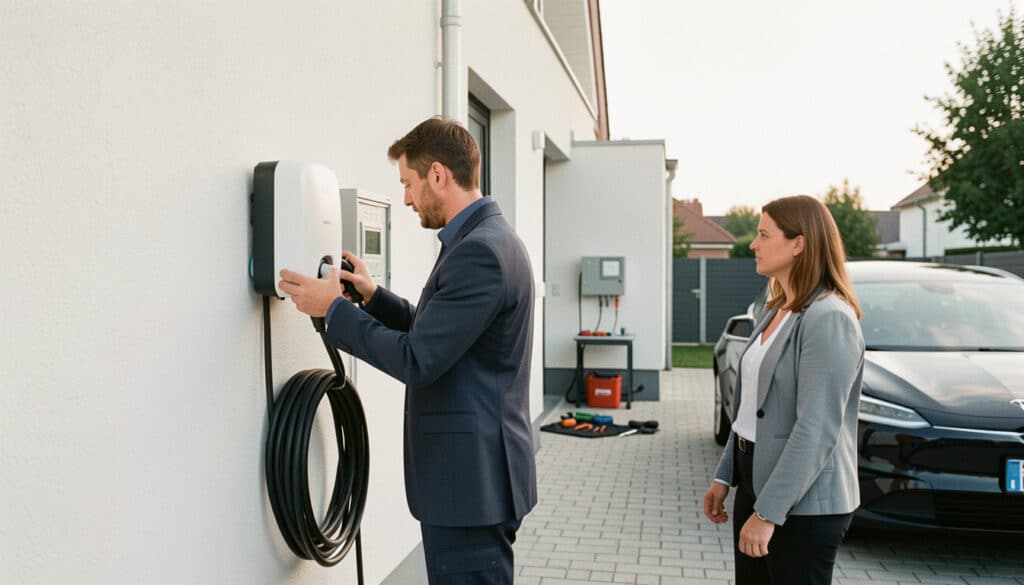 Installer une borne de recharge à domicile sans erreur