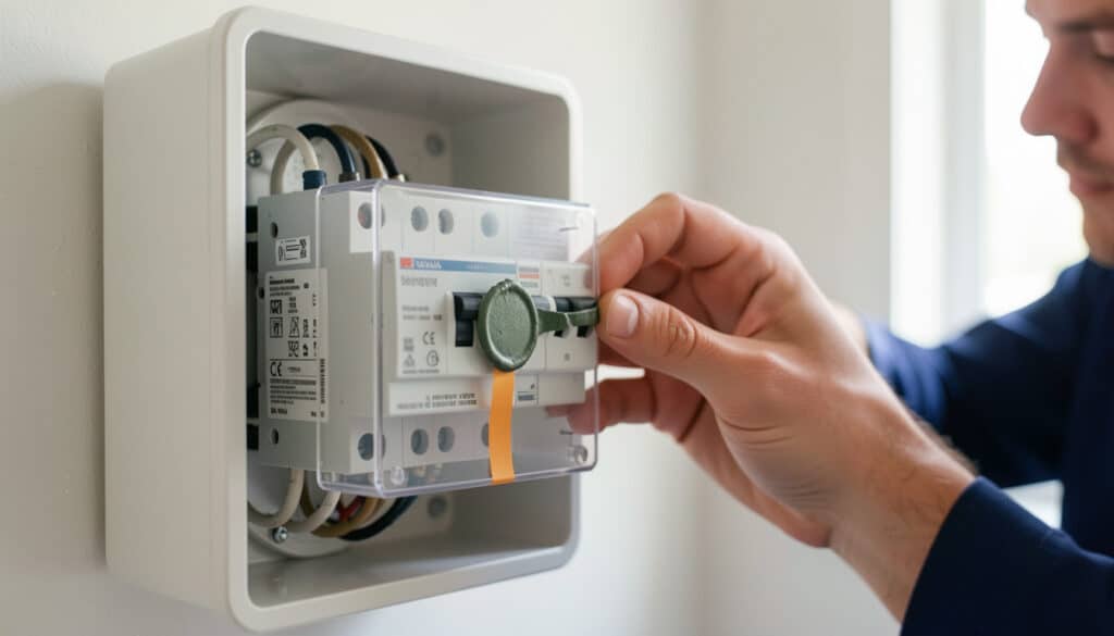 Scellé du compteur électrique : rôle, risques et recours
