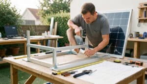 Fabriquer un support pour panneau solaire solide