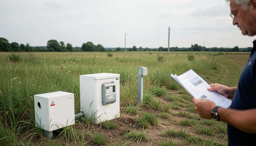 Eau et électricité sur un terrain non constructible